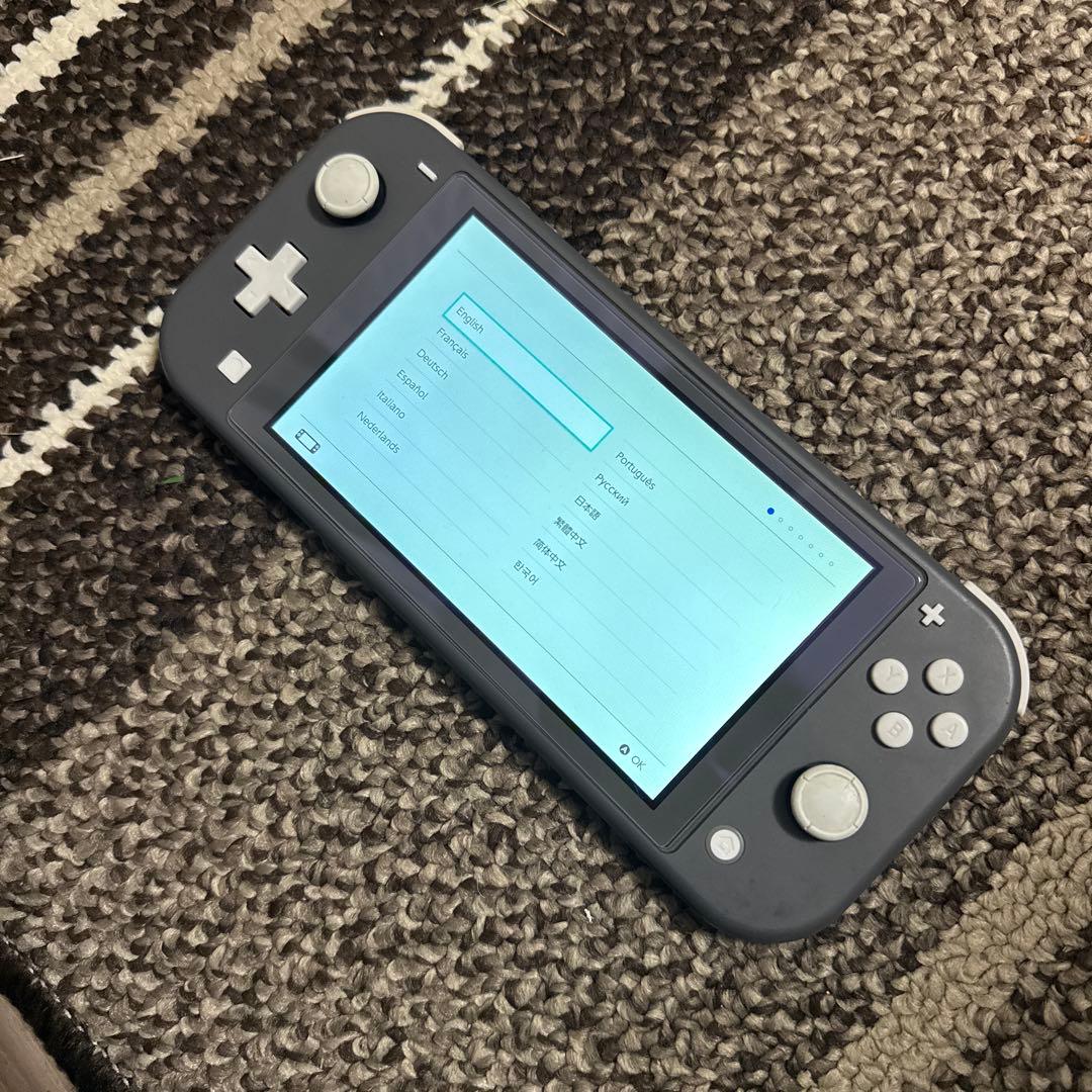 Nintendo switch Lite 本体のみ　グレー