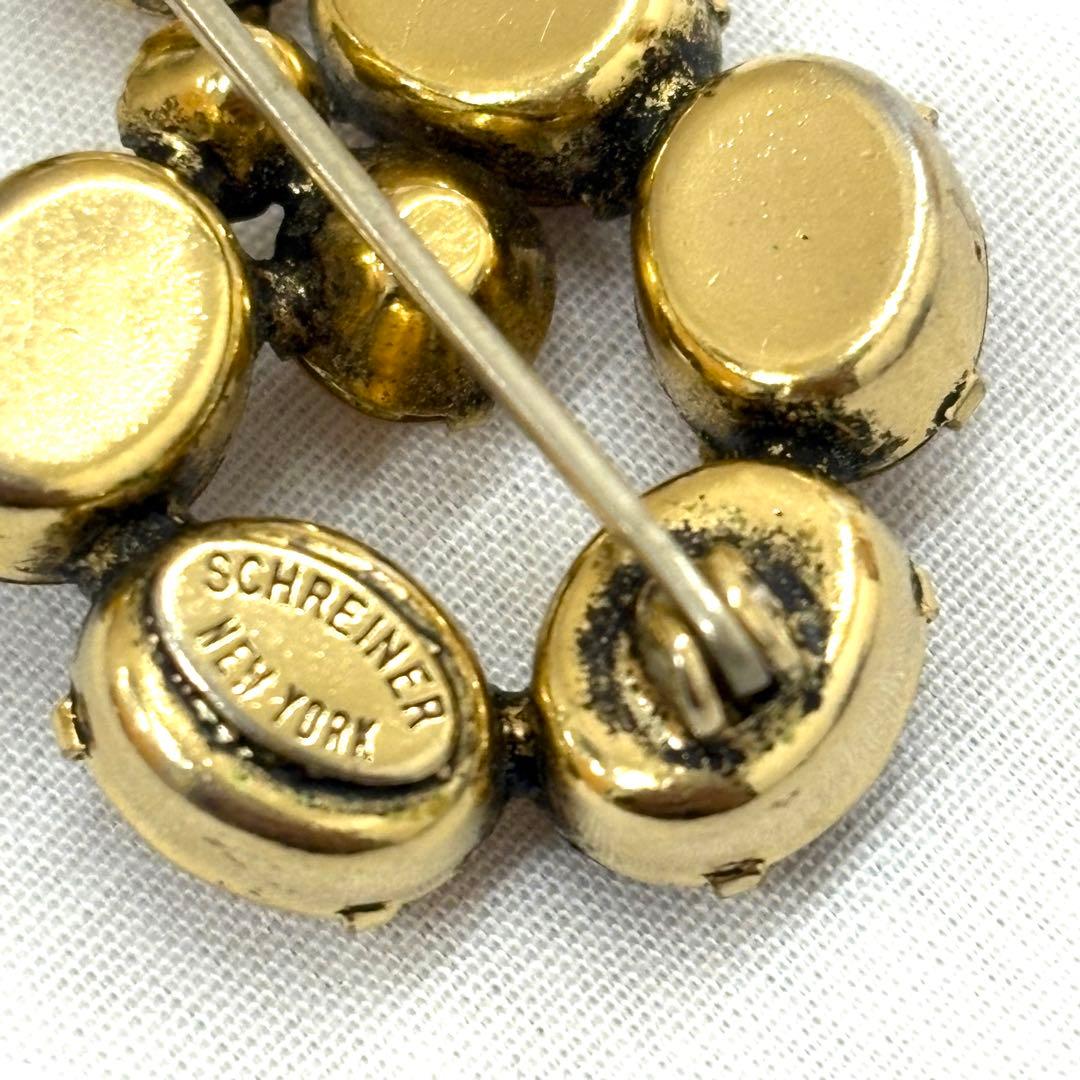 SCHREINER NEW YORK ヴィンテージブローチ　シュライナー　他2点