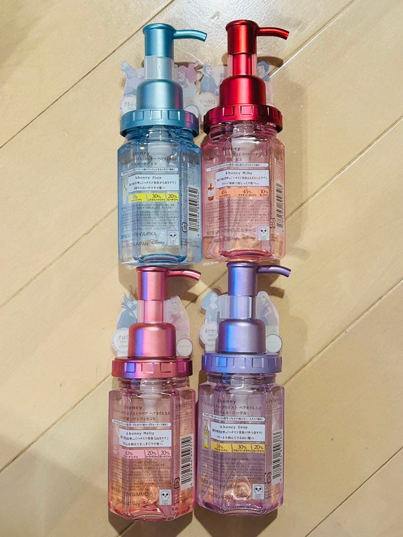 ＆honey アンドハニー　ヘアオイル　プリンセス　ヴィランズ　限定