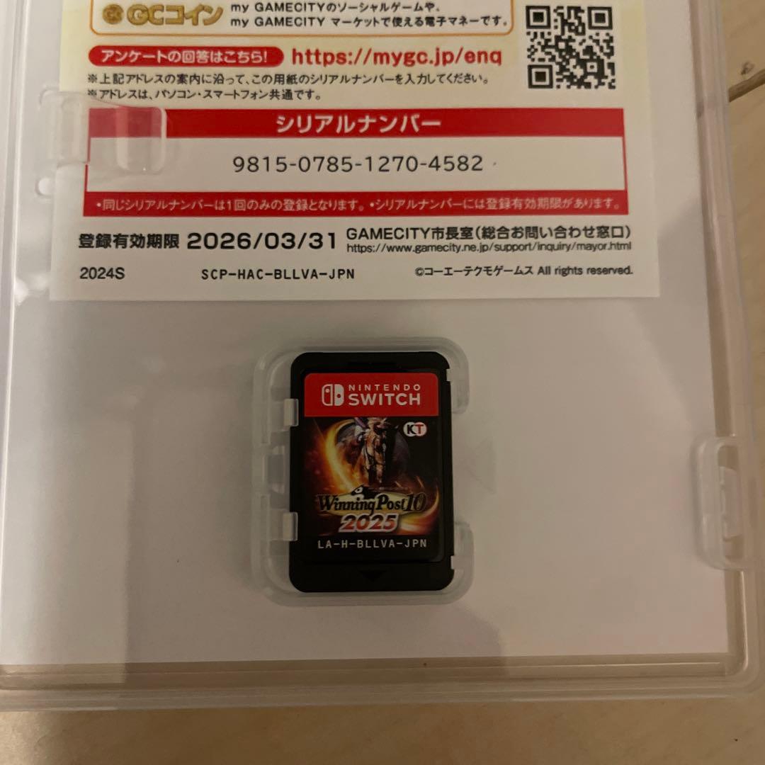 ウイニングポスト2025Switch