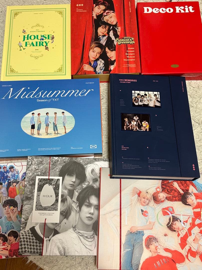 txt フォトブック 写真集 シーグリサマパケ Memories