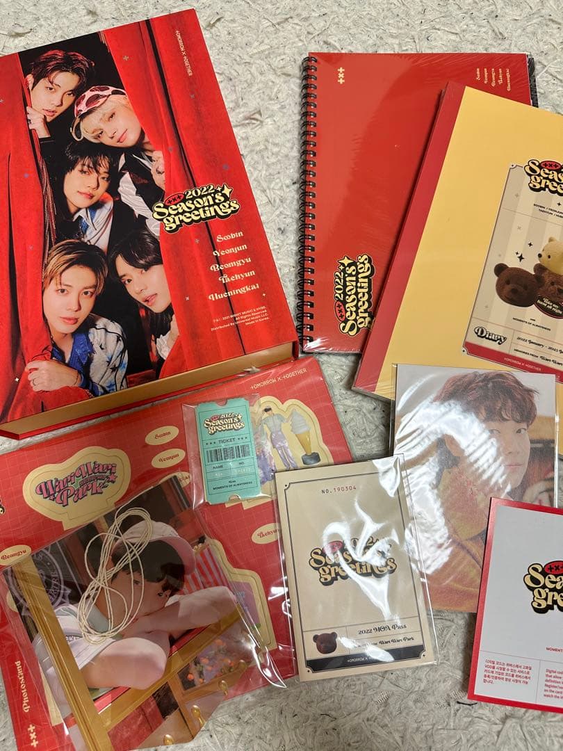 txt フォトブック 写真集 シーグリサマパケ Memories