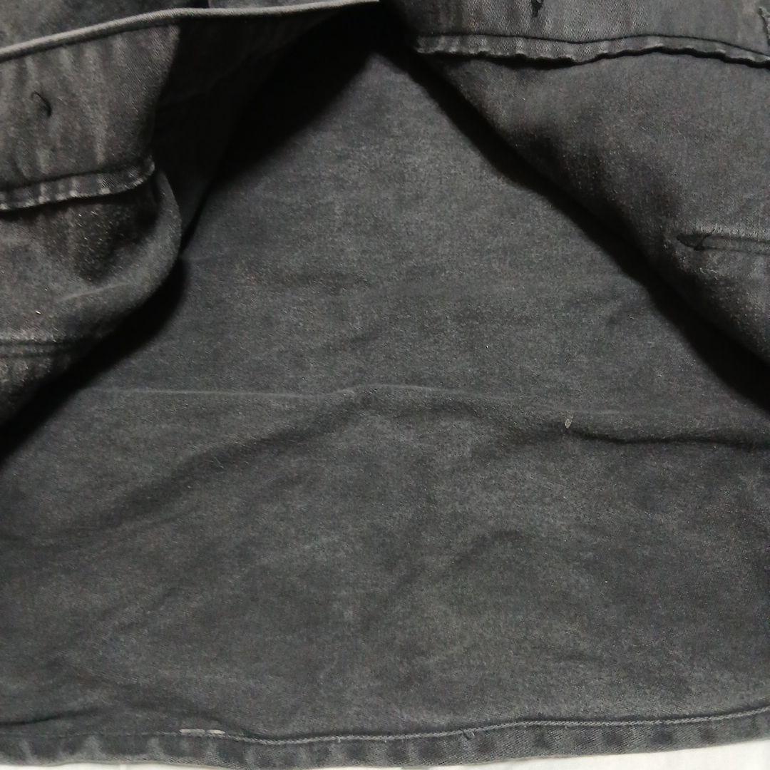 ブラックエレファントスキンジャケット　ユーロヴィンテージ