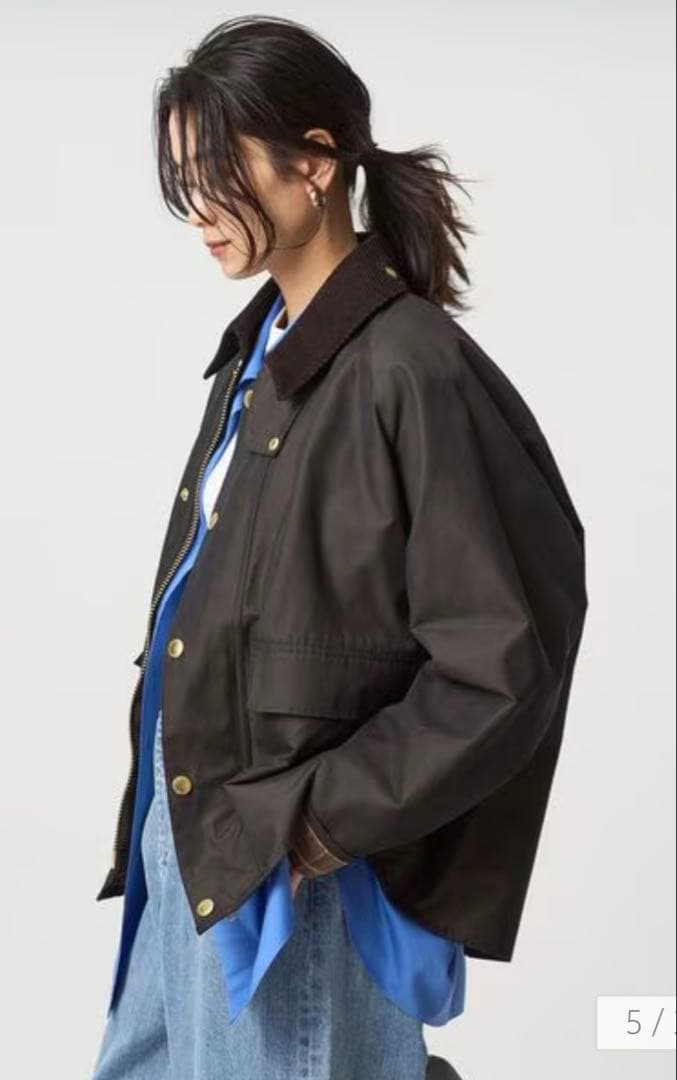 新品【別注】＜Barbour＞TRANSPORT ジャケット36