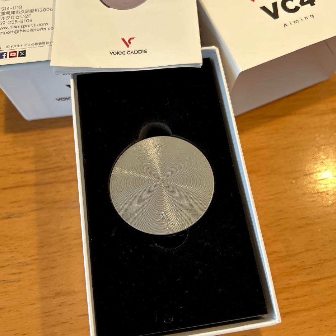 1回使用　ボイスキャディVC4 ゴルフ用距離計