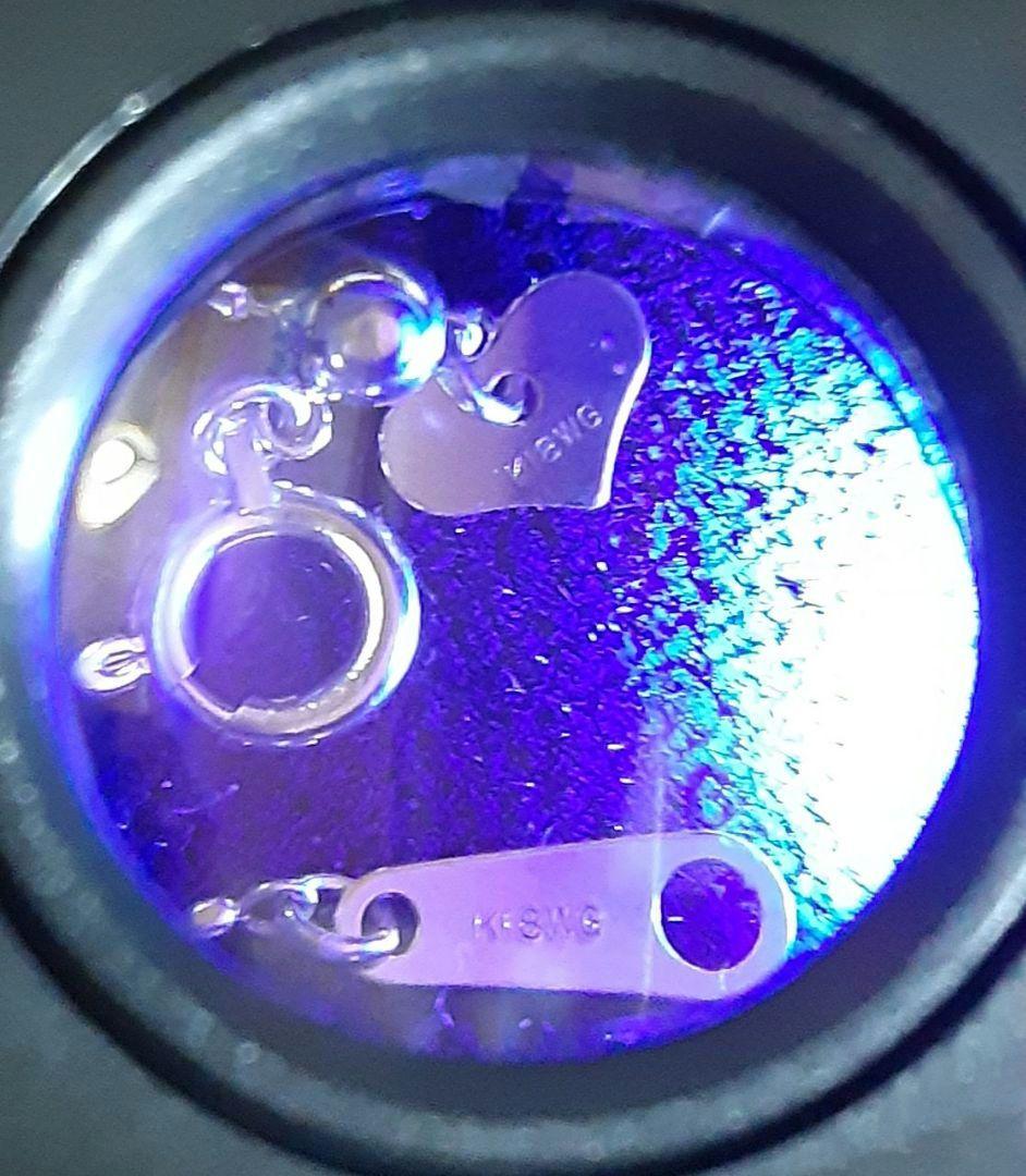 K18 WG ネックレス 45.5cm ボールチェーンアジャスター