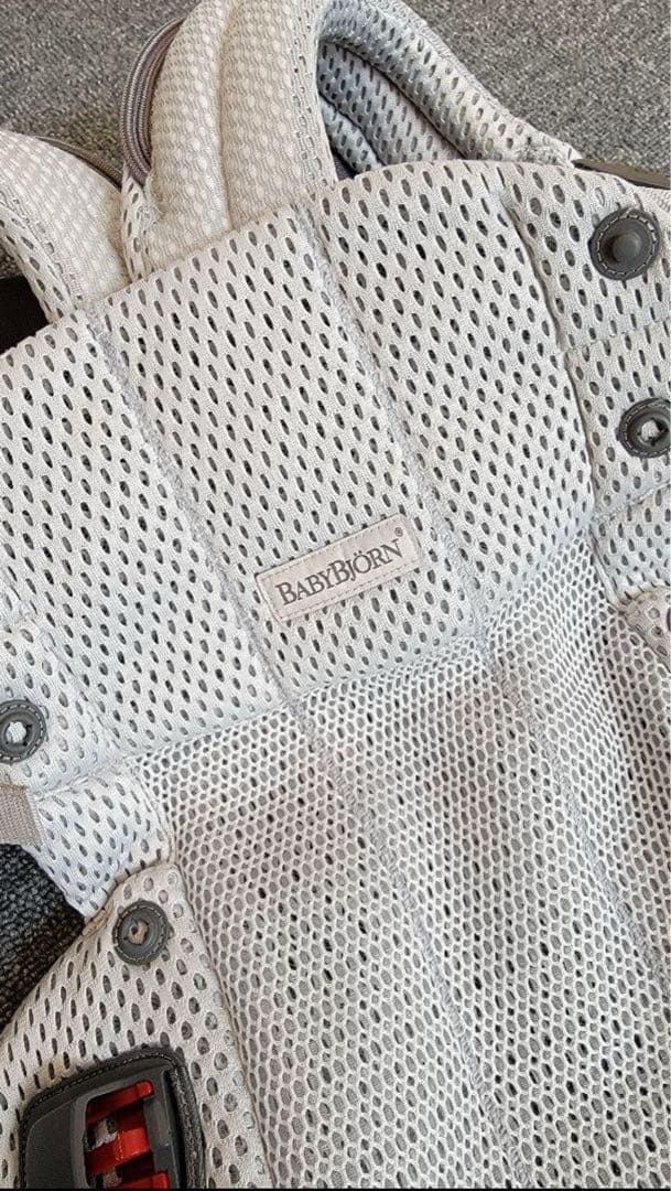 (説明書あり)ベビービョルン 抱っこ紐 ハーモニー シルバー ベビーキャリア