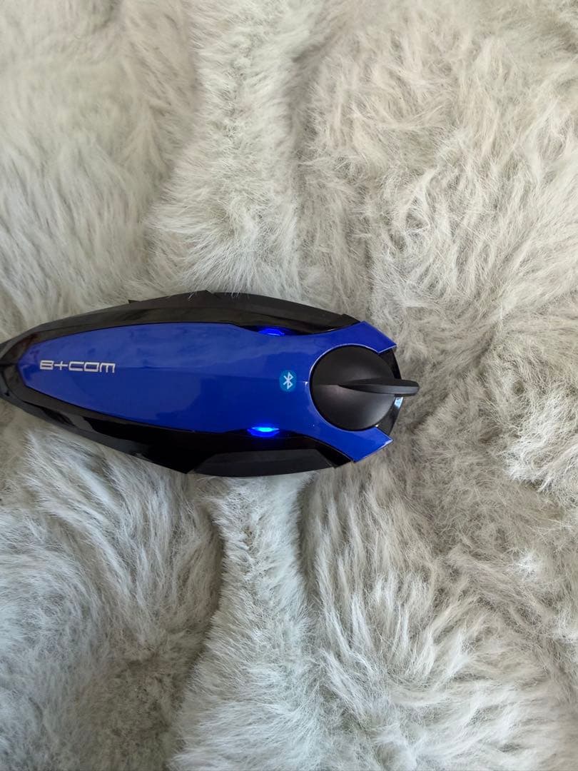 B+COM 6X Bluetoothヘッドセット 青/ブラック 本体 マイクのみ