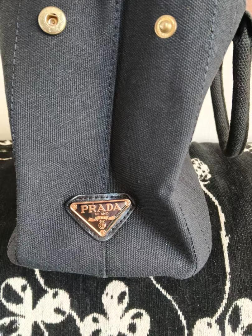 ブラックキャンバスエコバッグiixd