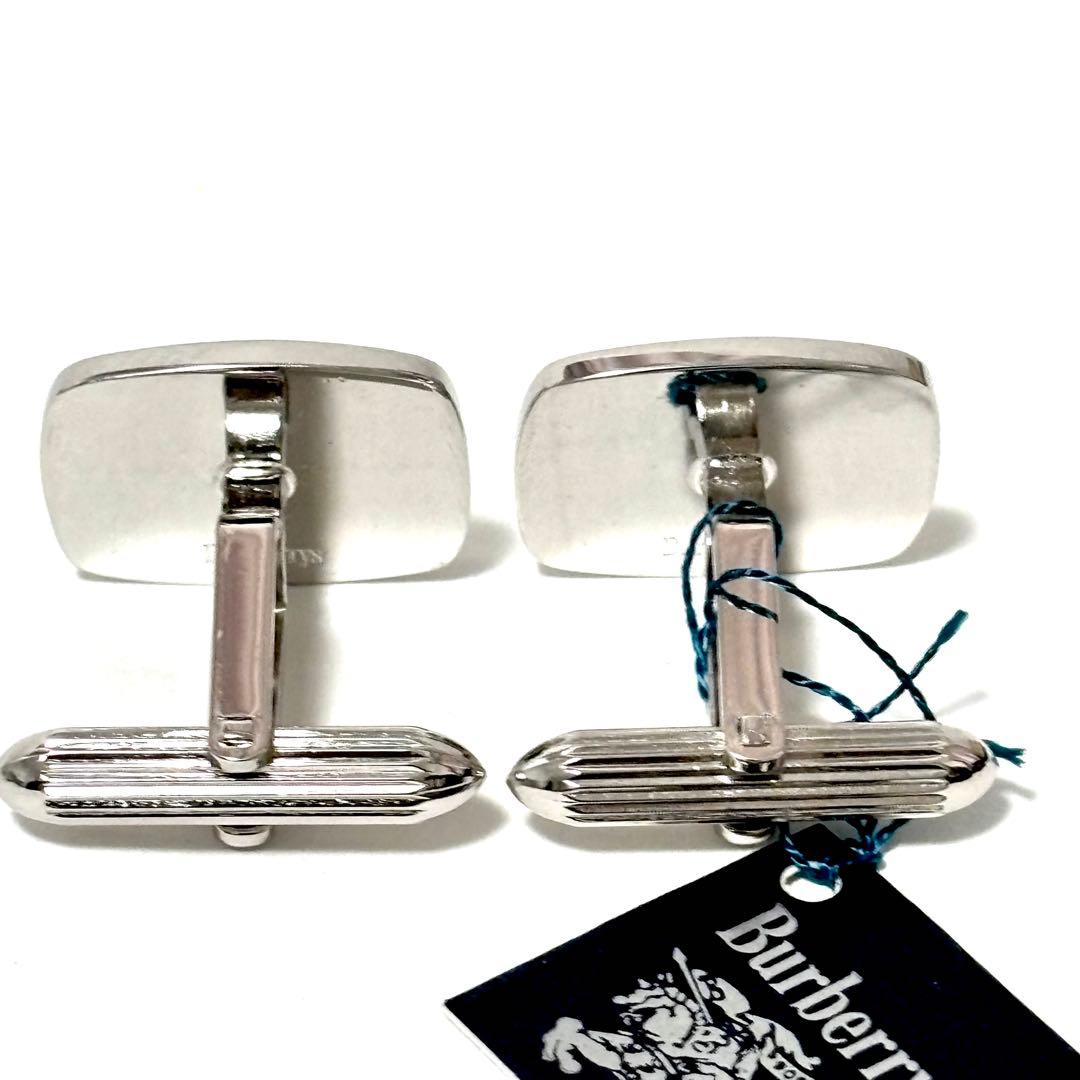 未使用・タグ付き✨箱付き！ バーバリー ネクタイピン カフス シルバー