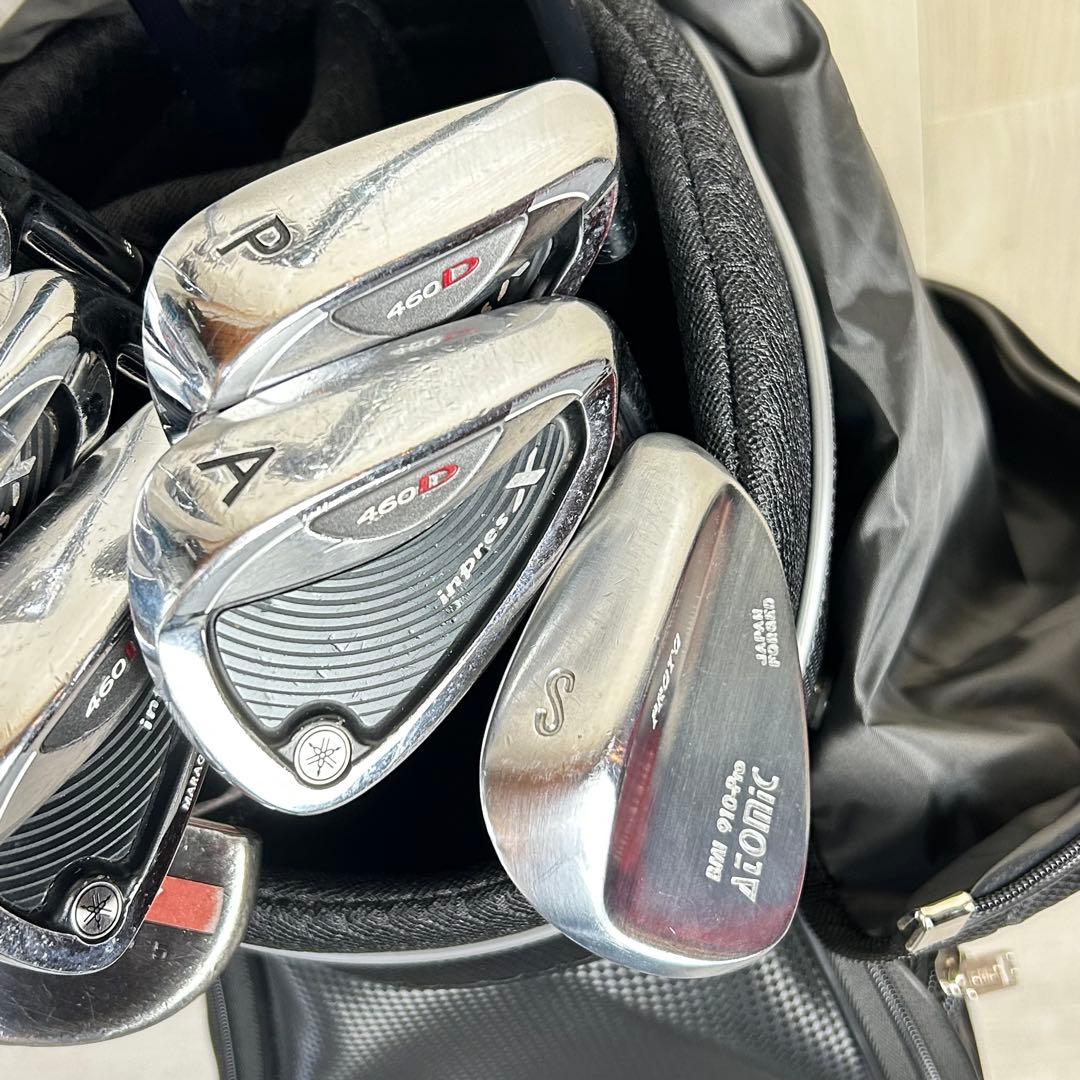 【メンズ右】ヤマハ　 inpres X SWORD メンズゴルフセット