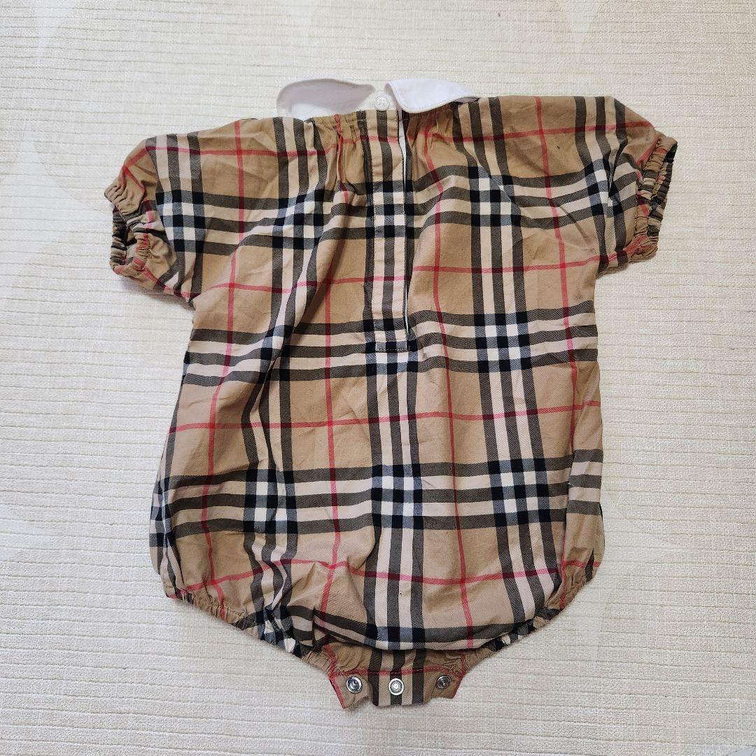 早い者勝ち☆5万相当!!BURBERRY チェックロンパース 68cm