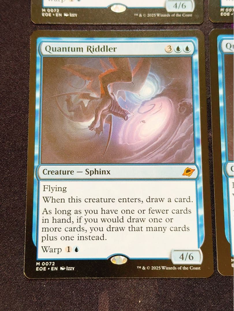 量子の謎かけ屋　英語　4枚セット