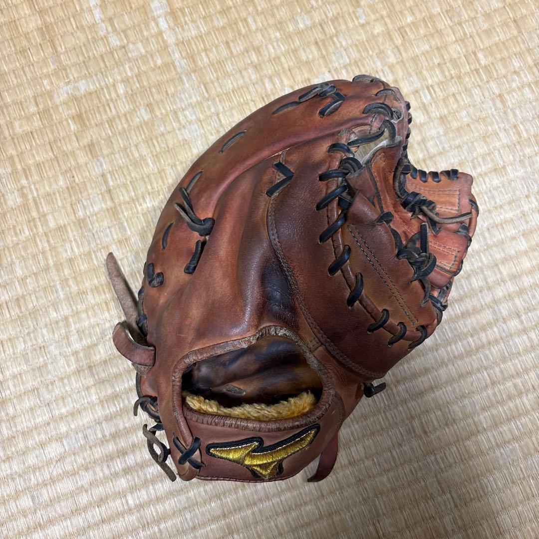 Mizuno Pro 硬式グローブ ファーストミット ブラウン