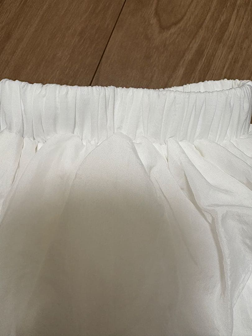 パンツ anuke Nylon Volume Pants