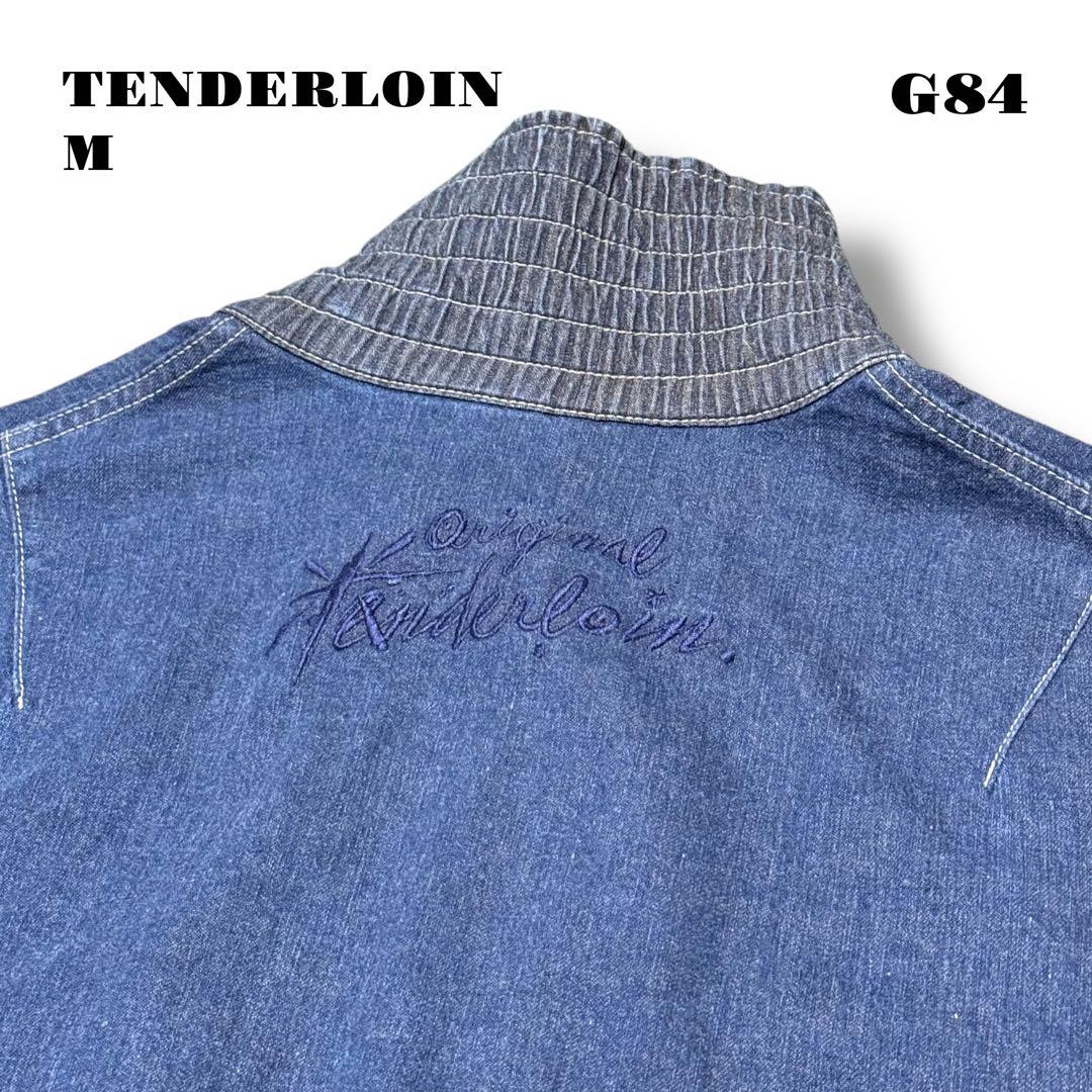 ★限定出品★ TENDERLOIN デニム ジャケット インディゴ ブルー 青M