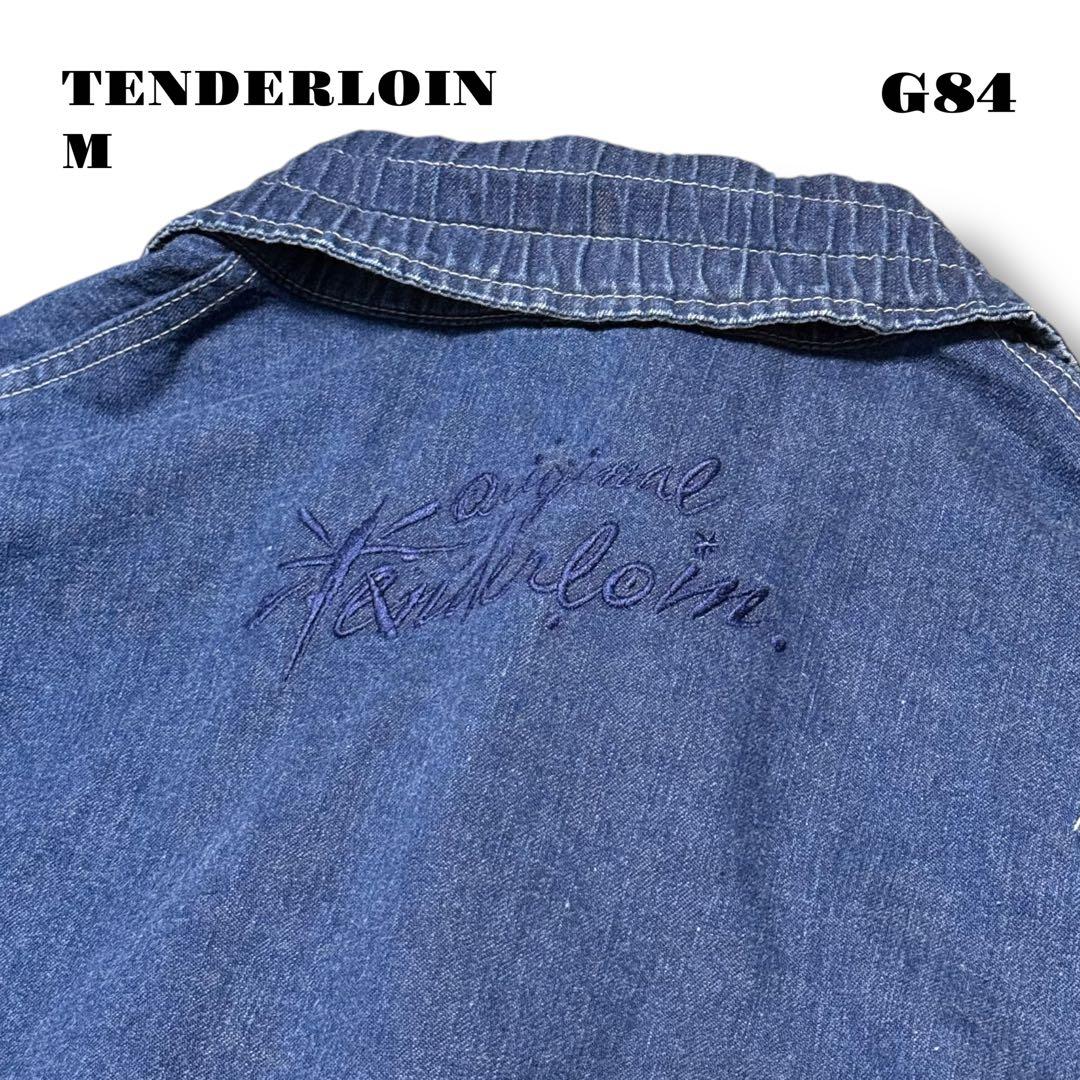 ★限定出品★ TENDERLOIN デニム ジャケット インディゴ ブルー 青M
