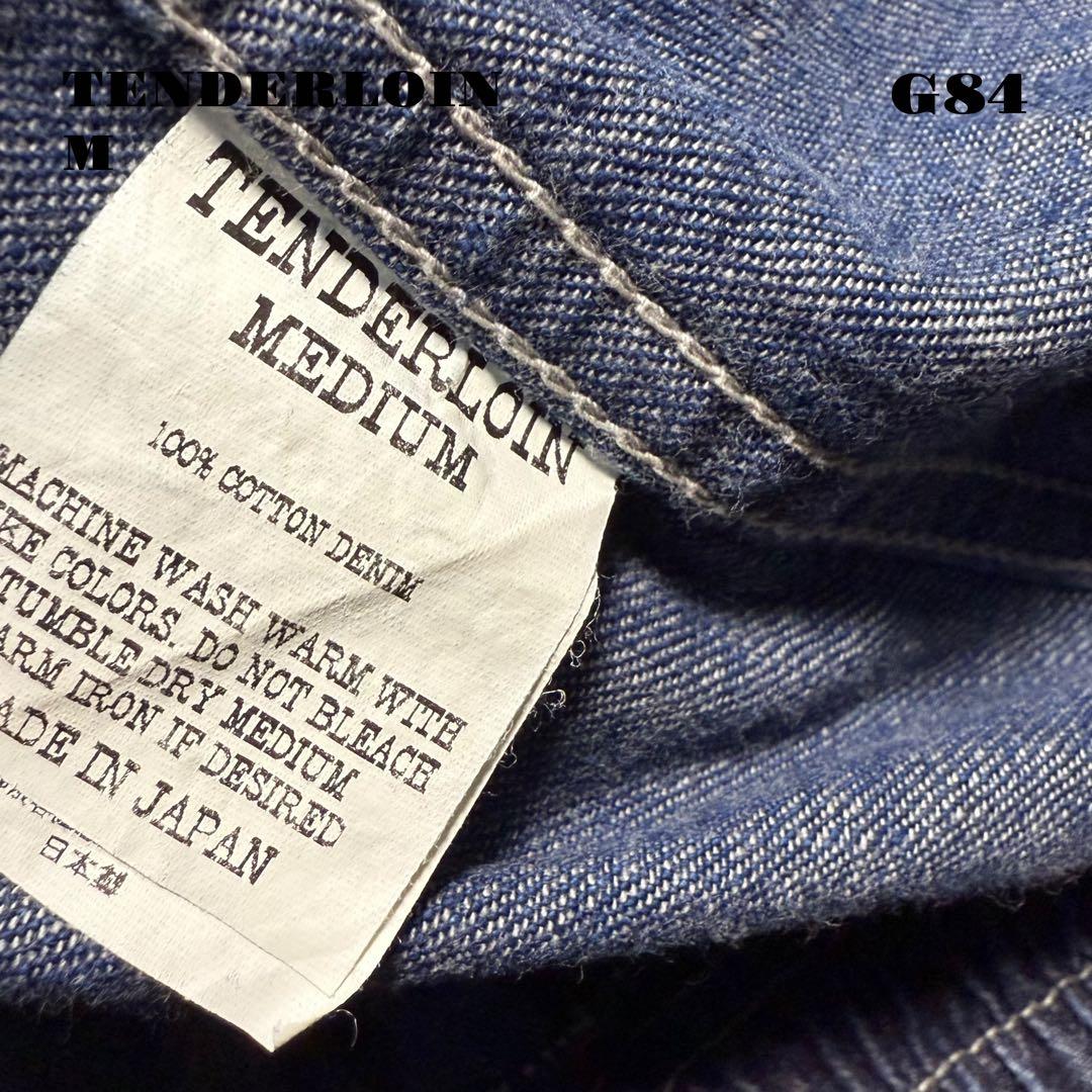 ★限定出品★ TENDERLOIN デニム ジャケット インディゴ ブルー 青M