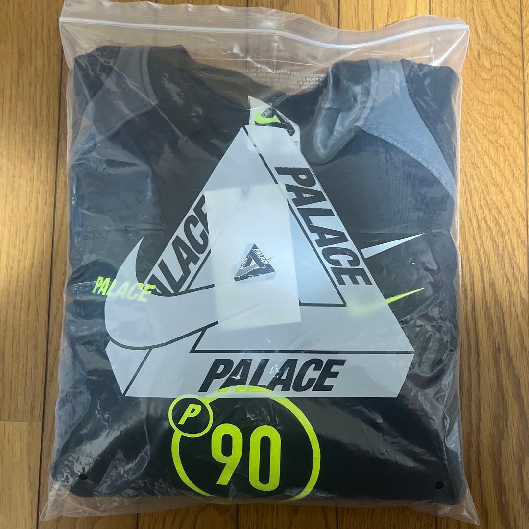 PALACE x Nike Total P90 Crew \"Black\" Ｍ