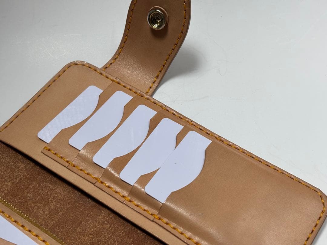 Koto　【年末セール】ロングウォレット　長財布　レザーカービング