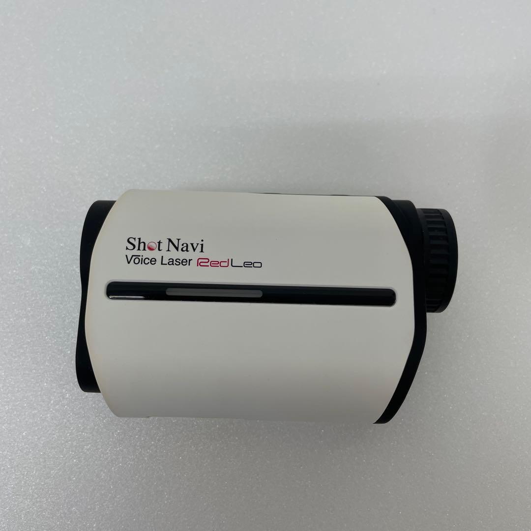 おまけ付　ShotNavi VOICE LASER RED LEO ホワイト