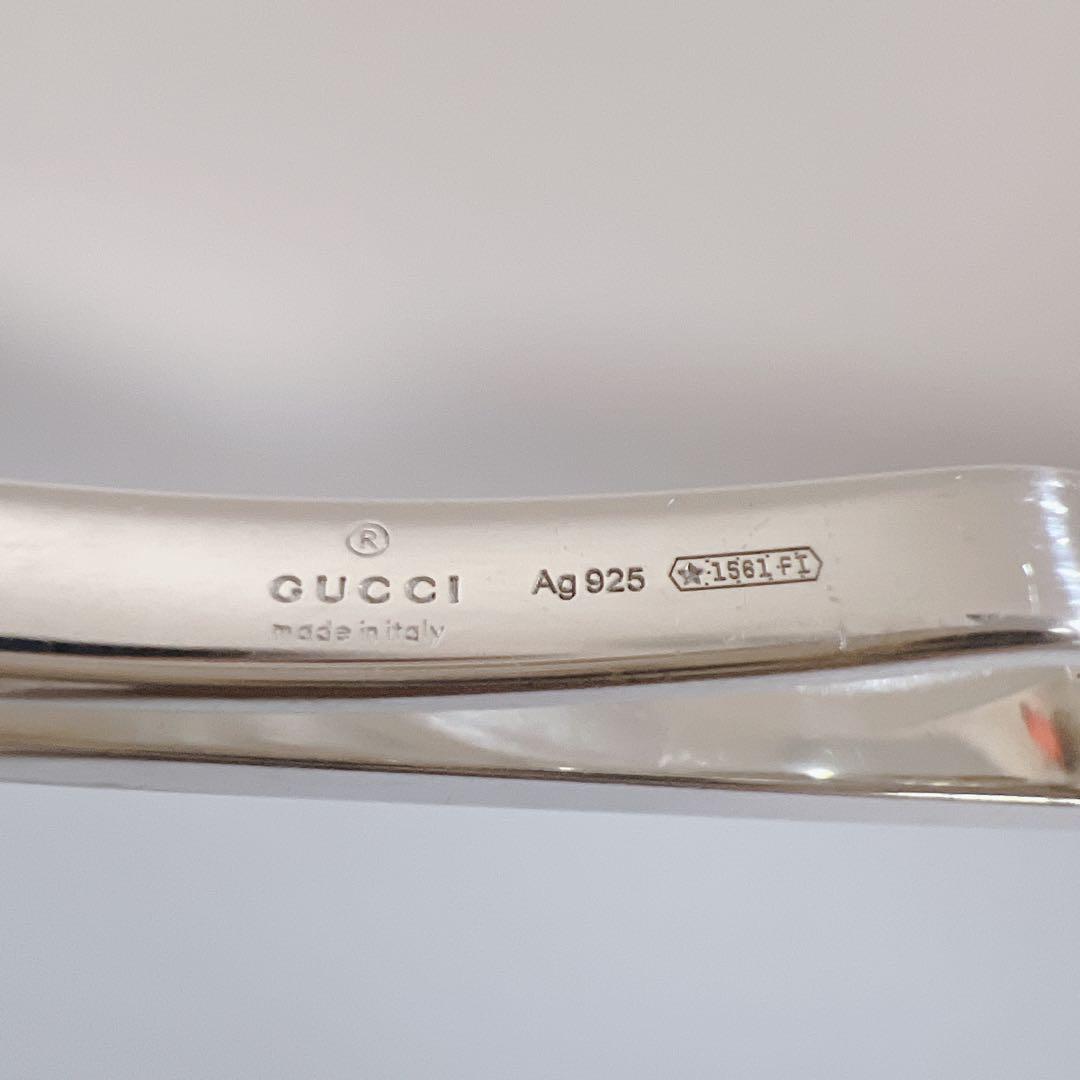 グッチ ネクタイピン シルバー インターロッキングG Ag925 GG ダブルG