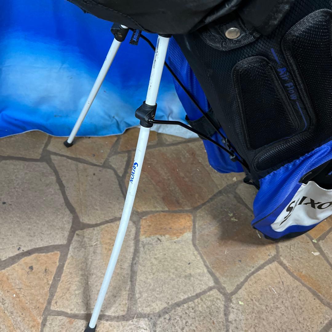 寶BT-1064 SRIXON スタンドキャディバッグ ブルーブラック