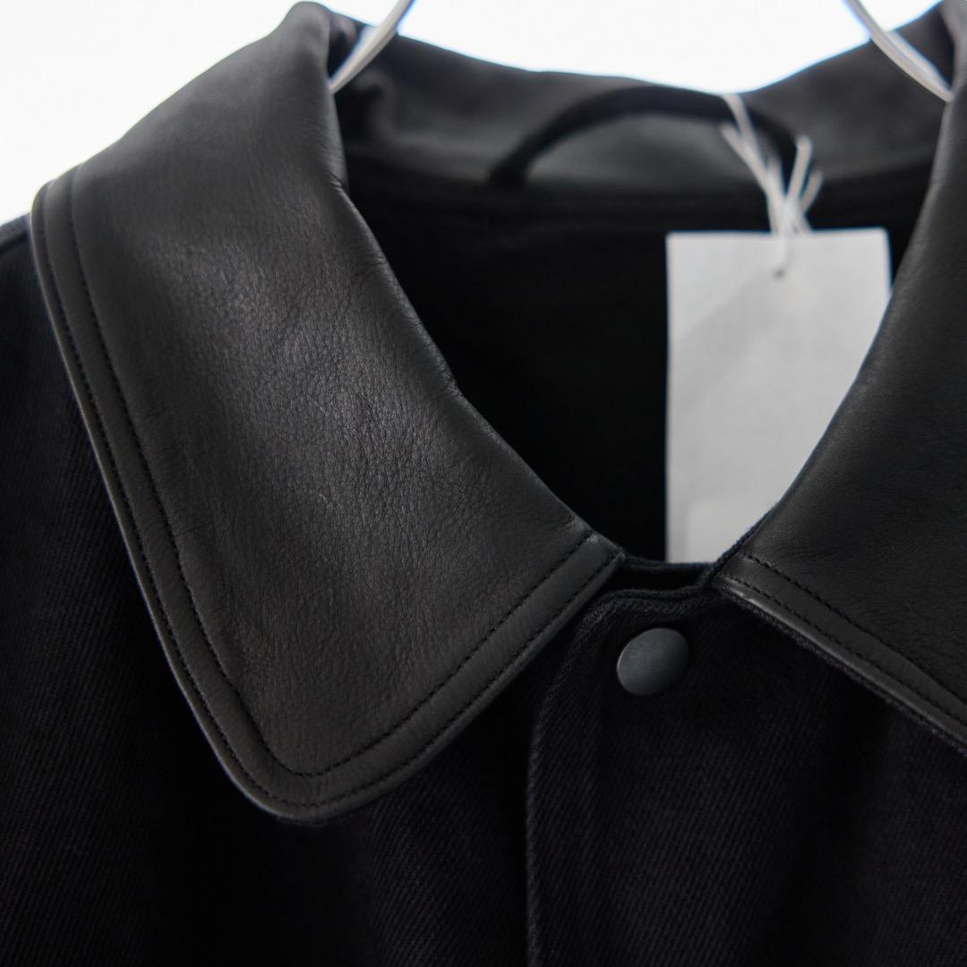 25AW 新品 COMOLI コモリ デニムレザーワークジャケット 2