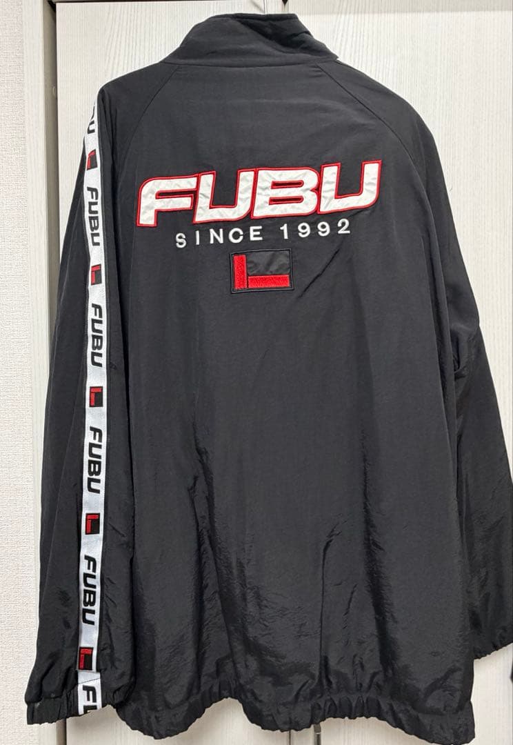 あ*様 FUBU ナイロンジャケット XXLサイズ ブラック セットアップ