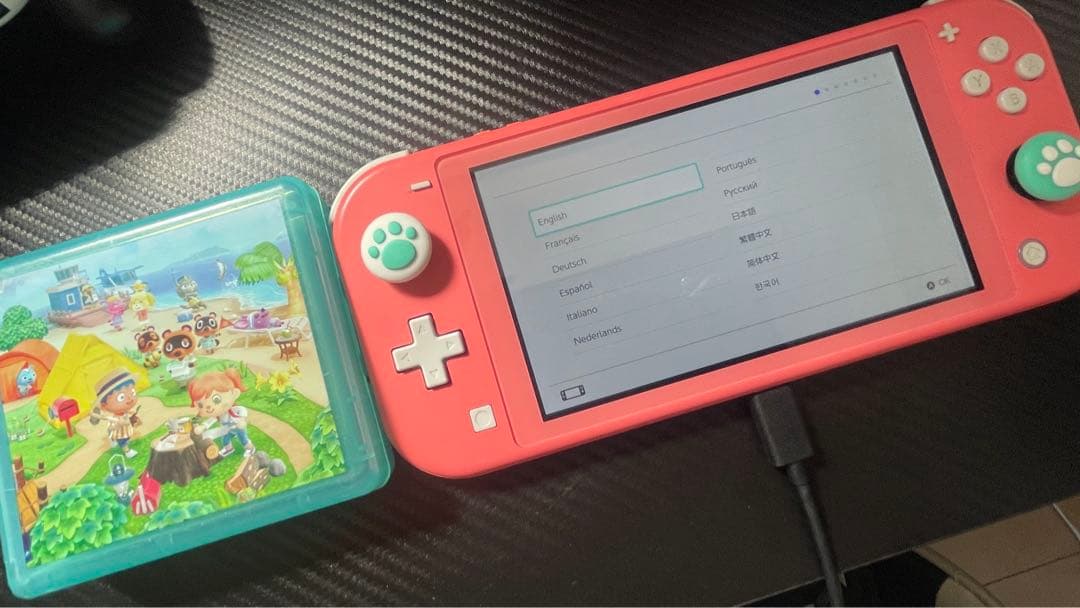 スイッチライト♡ピンク　カセット入れセット販売♡