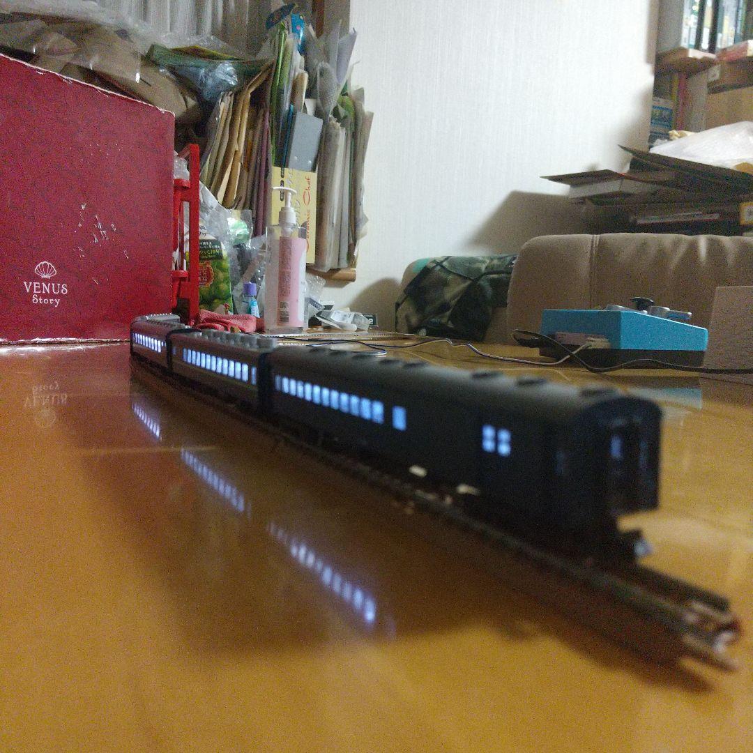 ◆KATOの室内灯つき/旧型客車 急行「かいもん」風 5両 オロ11、スハニ35