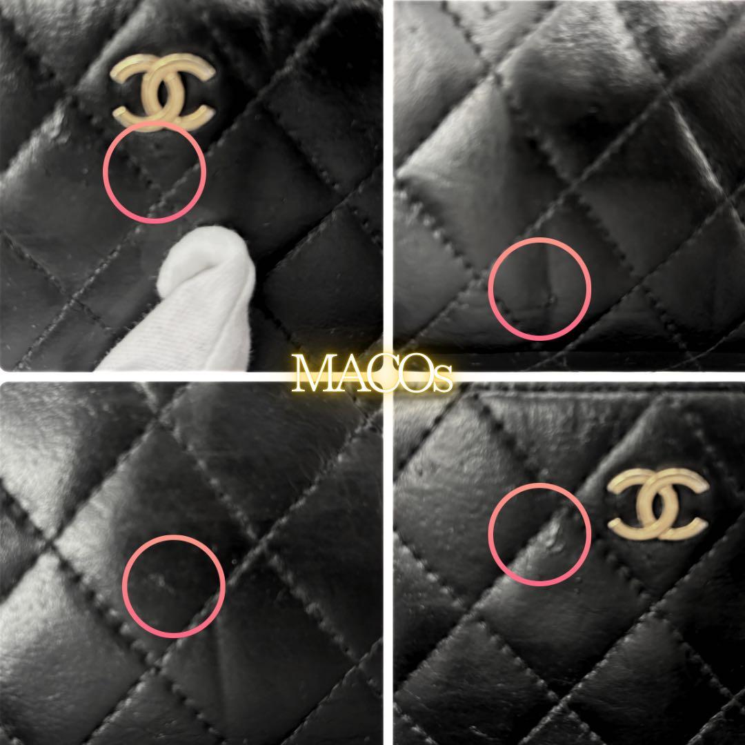 正規品【訳あり美品】シャネル★長財布マトラッセ★ラウンドジップ★本日特別価格