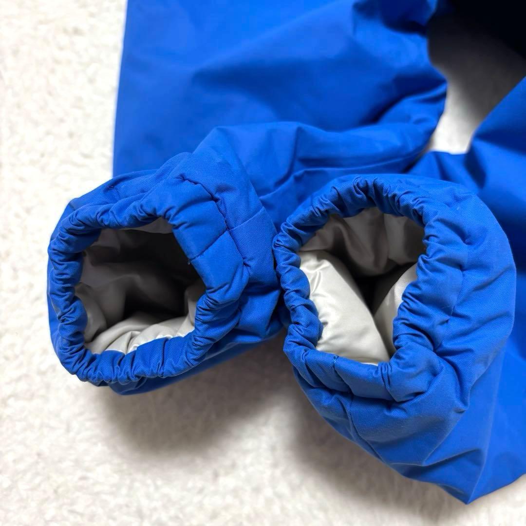 美品 THE NORTH FACE キッズ スキーウェア 100cm 青 × 黒
