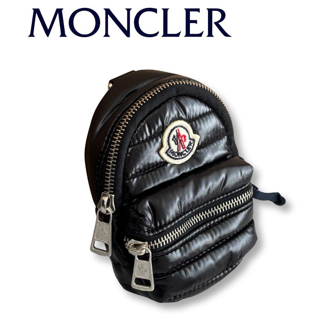 モンクレール　キーリング　キーホルダー　キリア　キーケース　黒　MONCLER