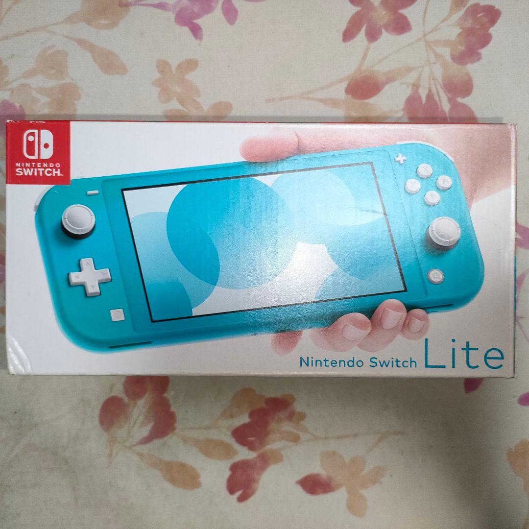 【新品未使用】Nintendo Switch Lite ターコイズ 日焼けあり