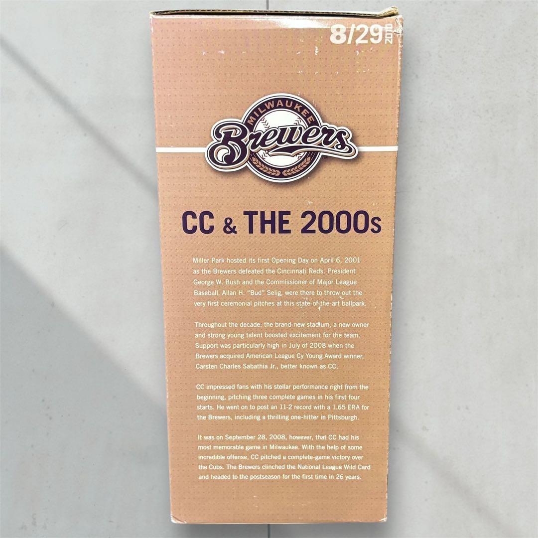 CCサバシア　SABATHIA ボブルヘッド　フィギュア