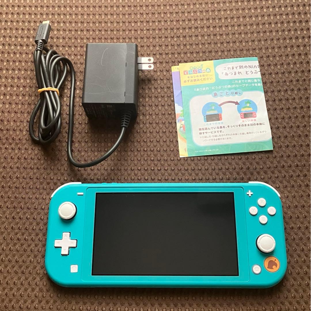Nintendo Switch Lite あつ森 アロハ柄 本体