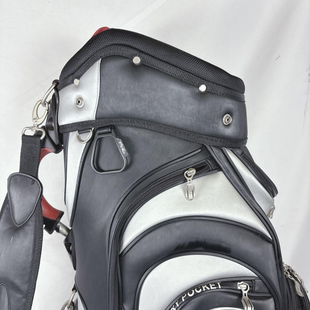 ピン PING ANSER キャディバッグ ゴルフバッグ 6分割