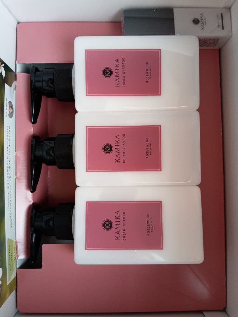 カミカ　クリーム　シャンプー　ヘアオイル