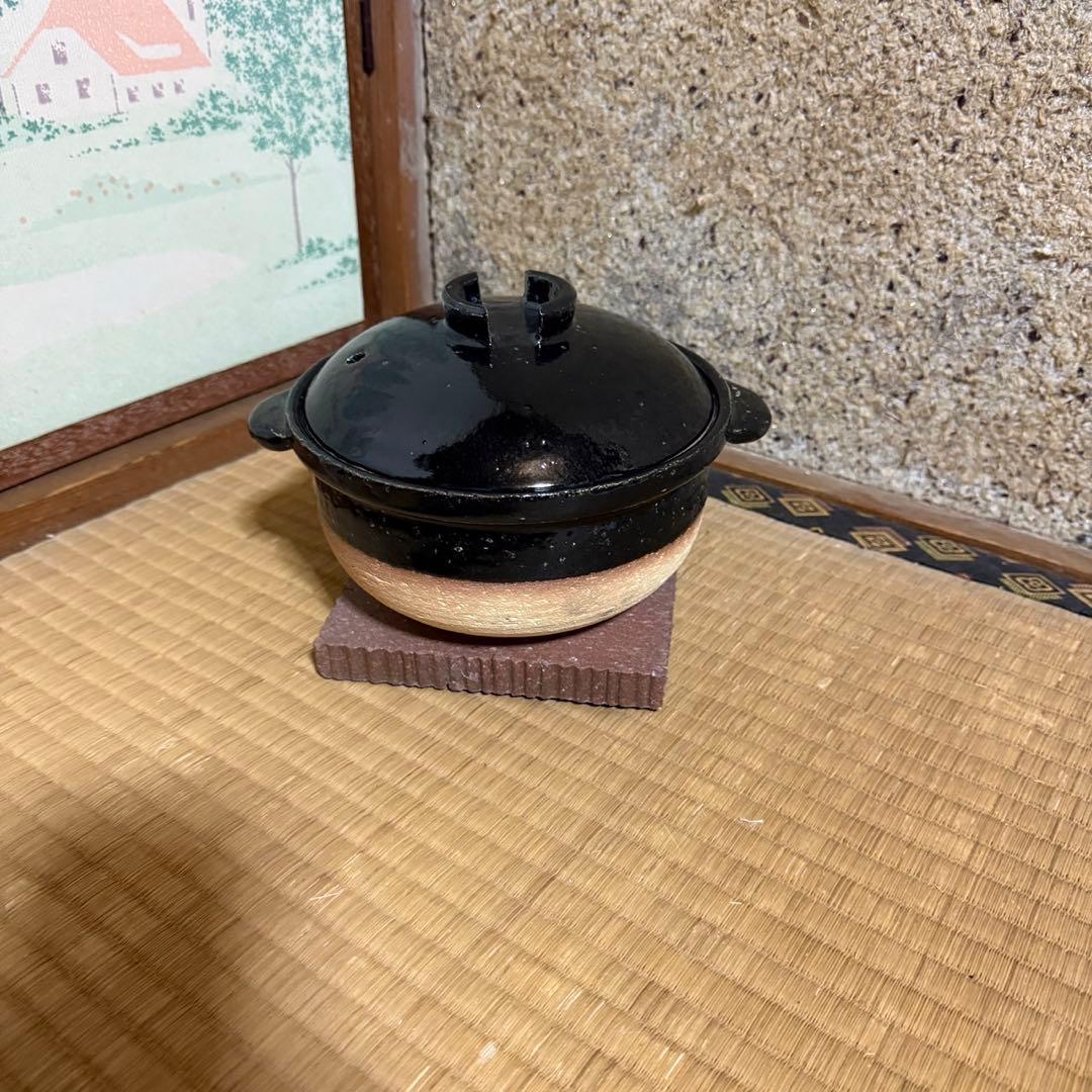 かまどさん 長谷園 1合炊き 伊賀焼 直火専用 ACT-02 ご飯鍋 炊飯 土鍋