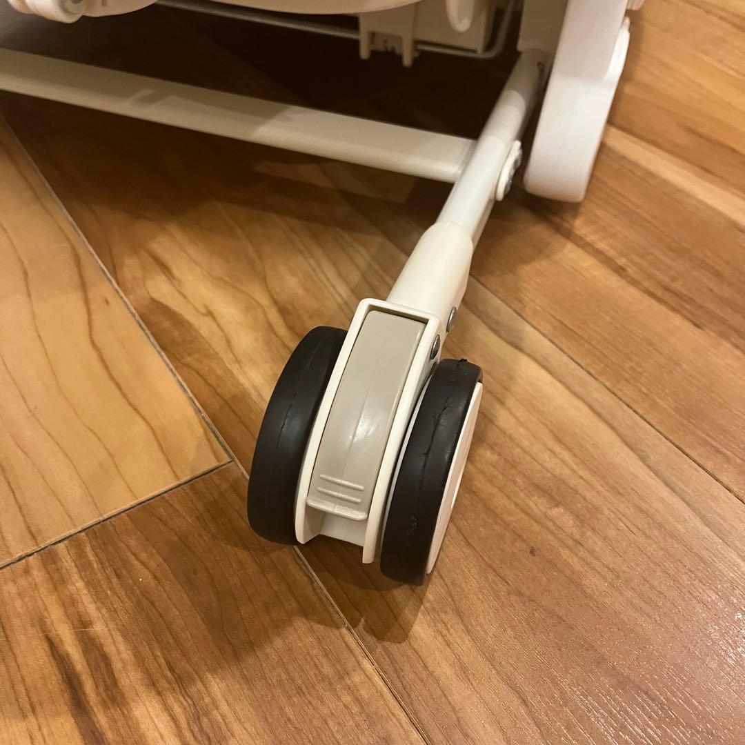 【美品】 コンビ ハイローチェア ネムリラ FF セサミグレー リバーシブル