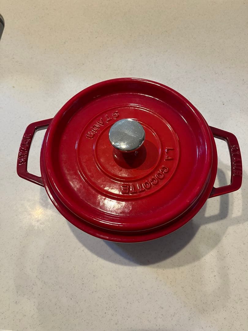STAUB ストウブ ラウンドココット 20cm チェリー