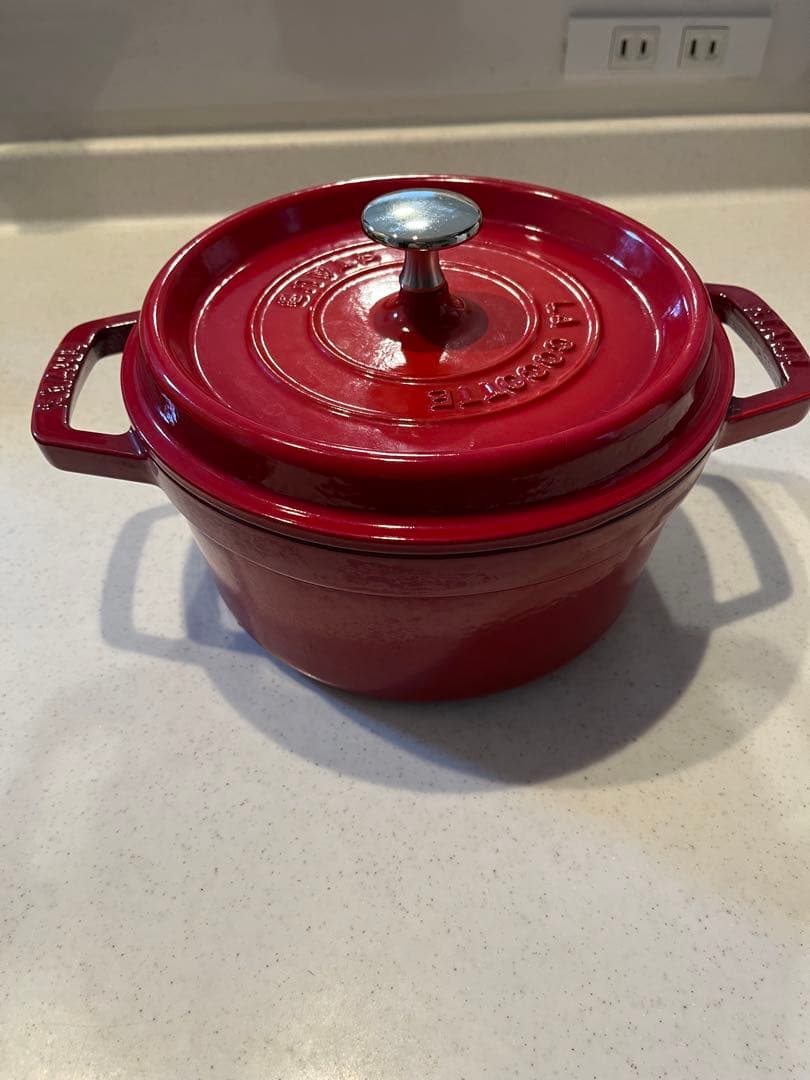 STAUB ストウブ ラウンドココット 20cm チェリー