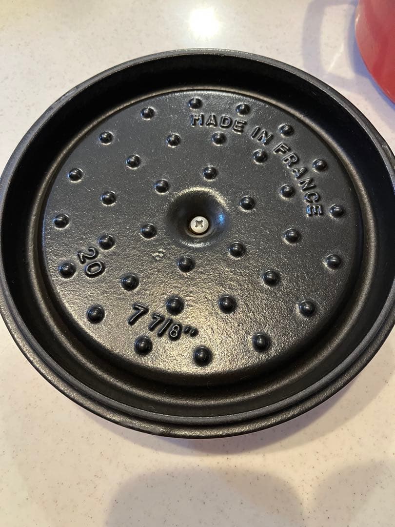 STAUB ストウブ ラウンドココット 20cm チェリー