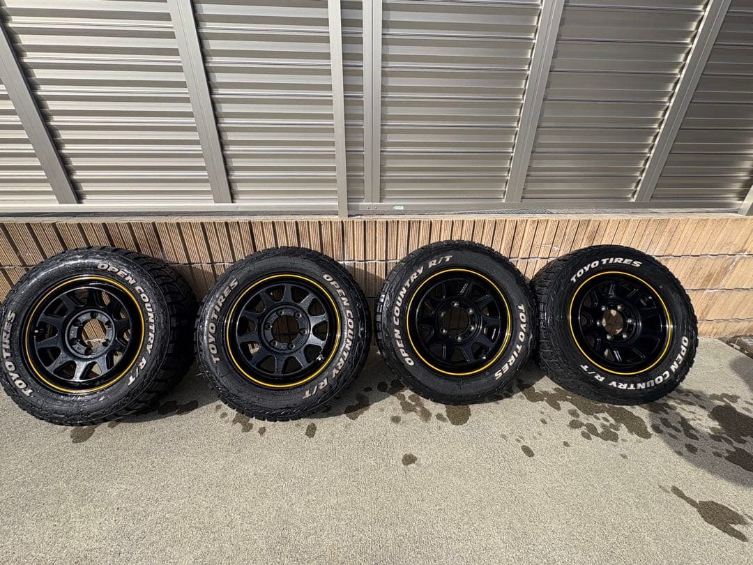 ハイエース　6穴　デイトナ16インチ　オープンカントリー