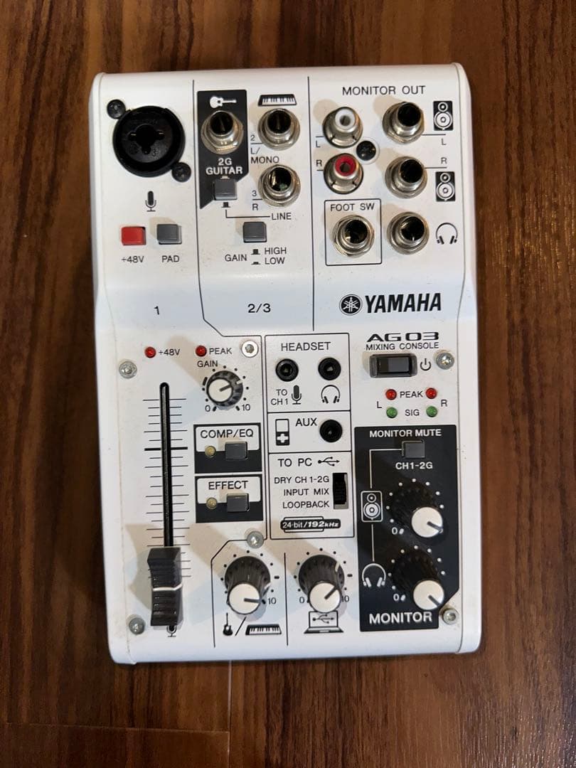 配信セット YAMAHA AG03 + Marantz MPM-1000