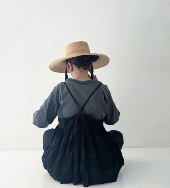 nest Robe　シアサッカーキャミブラウス