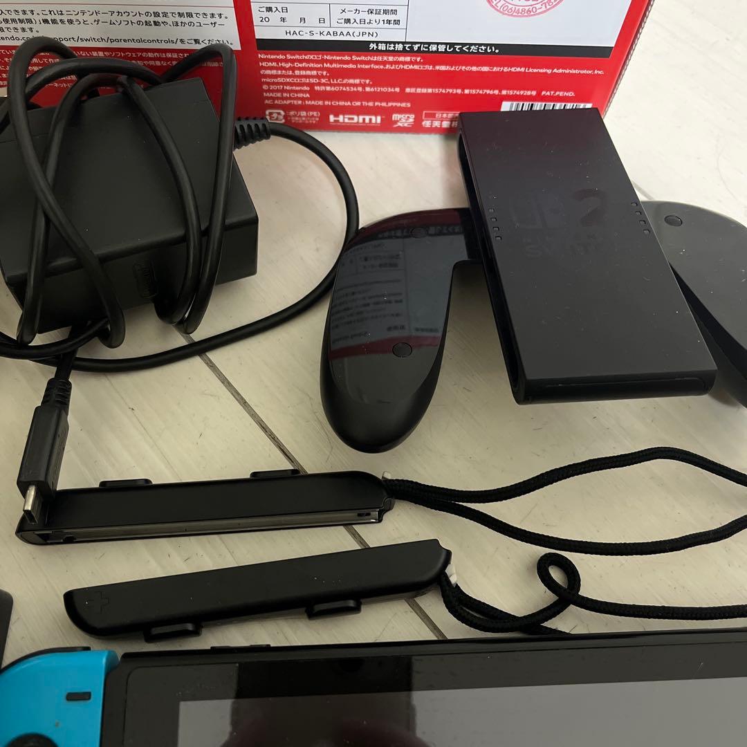 Nintendo Switch ジャンク品　付属品、箱あり