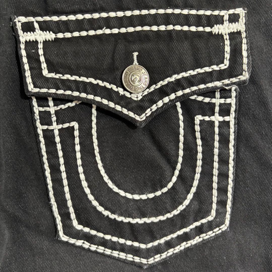 TRUE RELIGION Joey super 34白ステッチ