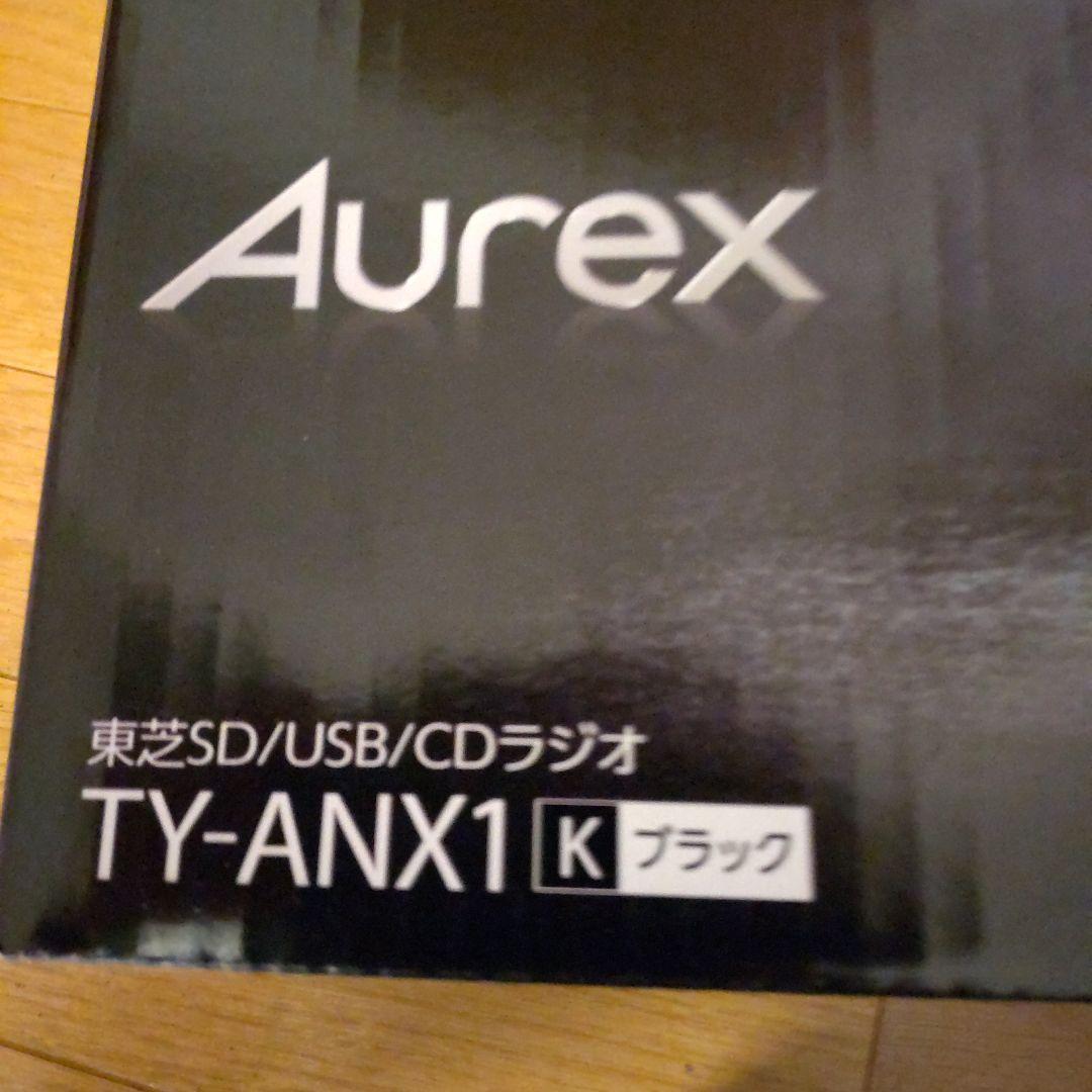 東芝 Aurex　CD・USB・SD・Bluetooth・ラジオ　TY-ANX1